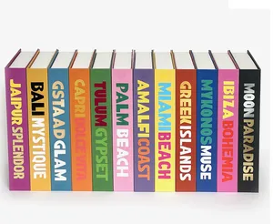 Wholesale Boxes Decorative <strong>Books</strong> Coffee Table Channel Plaster Decor <strong>Book</strong> Big <strong>Books</strong> for Decorations - Product Image 6