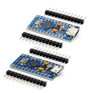 Pro Micro per arduino ATmega32U4 modulo con 2 fila Pin intestazione