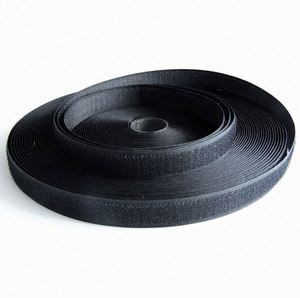 热销100% 尼龙Velcroes环保自粘钩环胶带，用于背靠背电缆包装