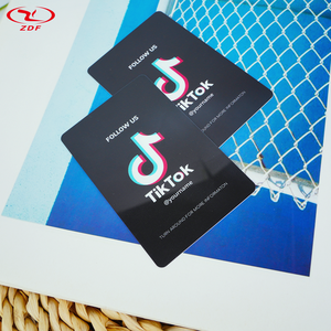 Werks-TikTok-Bewertungs karten Google Review PVC NFC Tippen Sie auf Social RFID Business Wasserdichtes Mini-Tag T5577 Mitgliedschaft Zahlung Qr-Code - Product Image 2