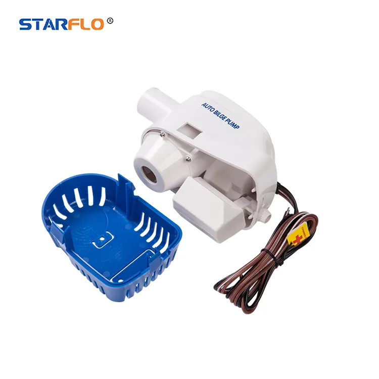 STARFLO Marine Bilgen pumpe Bomba de Achique 750GPH 12V automatische Tauch-Bilgen pumpe 24V Marine boot