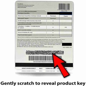 Ofis 2021 profesyonel artı anahtar kart 100% Online aktivasyon 2019 Pro artı PC için hızlı kargo bağlama Keycard - Product Image 4