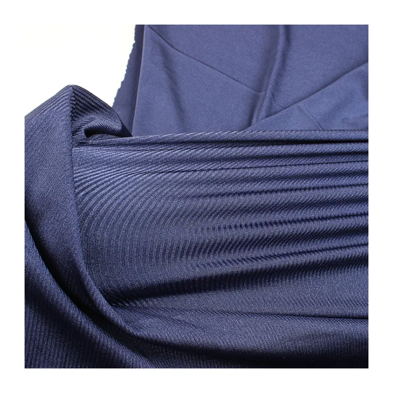 Cor azul 20% Elastano 80% Poliamida Elastano nylon swimwear malha Tecidos de revestimento