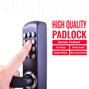 Keyless Entry Smart Lock Griff Digital Code Kombination Edelstahl Aluminium Diebstahls icherung Mechanische Tastatur Tür Passwort - Product Image 1