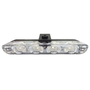 4 LED kablosuz uzaktan kumanda led ultra ince led stroboskop far 1W led uyarı ışığı yüksek güç güvenlik flaş arabalar için ışıklar - Product Image 2