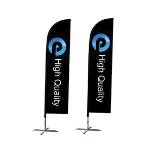 Pdyear fabrika özel tanıtım banner'ı Atlanta genişletmek promosyon tüy reklam bayrakları - Product Image 1