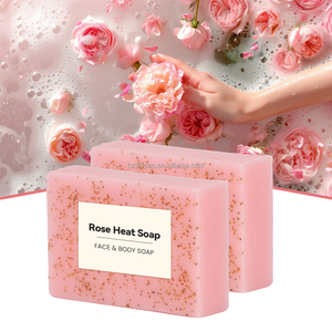 Nhiều mùi hương làm bằng tay chà xà phòng than đu đủ chanh nghệ tẩy tế bào chết Xà phòng thanh cho khuôn mặt cơ thể - Product Image 3