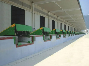 Nivelador de muelle estacionario para el mercado de EE. UU. Muelle de carga Contenedor Rampa de carga Bahía para contenedor