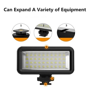 Takenoken git Pro LED flaş dolgu işığı su geçirmez plastik sualtı Video kamera dalış yüzme vphotography & fotoğraf için - Product Image 5