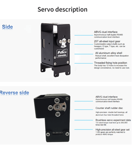 12V 100 кг 120 кг Крутящий момент сверхмощный гигантский весы сервопривод последовательной шины RS485 с магнитный кодировщик для rc робот - Product Image 5
