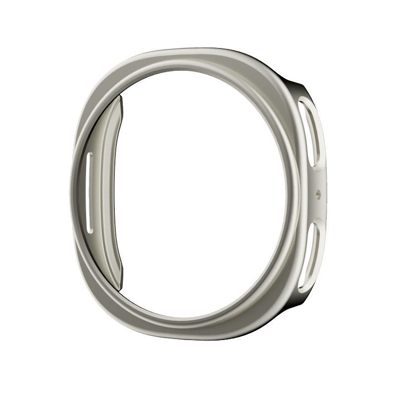 Titanium-colored hollow case