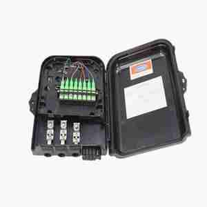 ABS materia SC/APC 8 Bím Tóc FTTH Nap hộp 8 thiết bị đầu cuối Hộp 8 lõi sợi quang phân phối hộp - Product Image 1