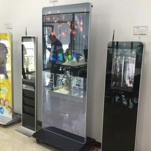 现代风格魔镜液晶电视浴室定制LED除雾器安卓8.1智能镜子 - Product Image 1