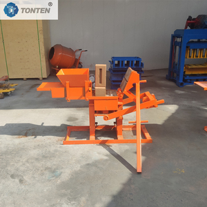 <strong>Cost</strong> Effective Small <strong>Type</strong> Manual Clay Brick Making Machinery Red Clay Block Molding - Product Image 4
