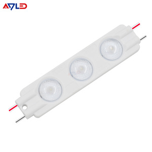Işık kutusu 3leds 1.5w 150lm/w DC12V Lens kanal mektup ışık için 170 derece arka Led tabela modülü - Product Image 1