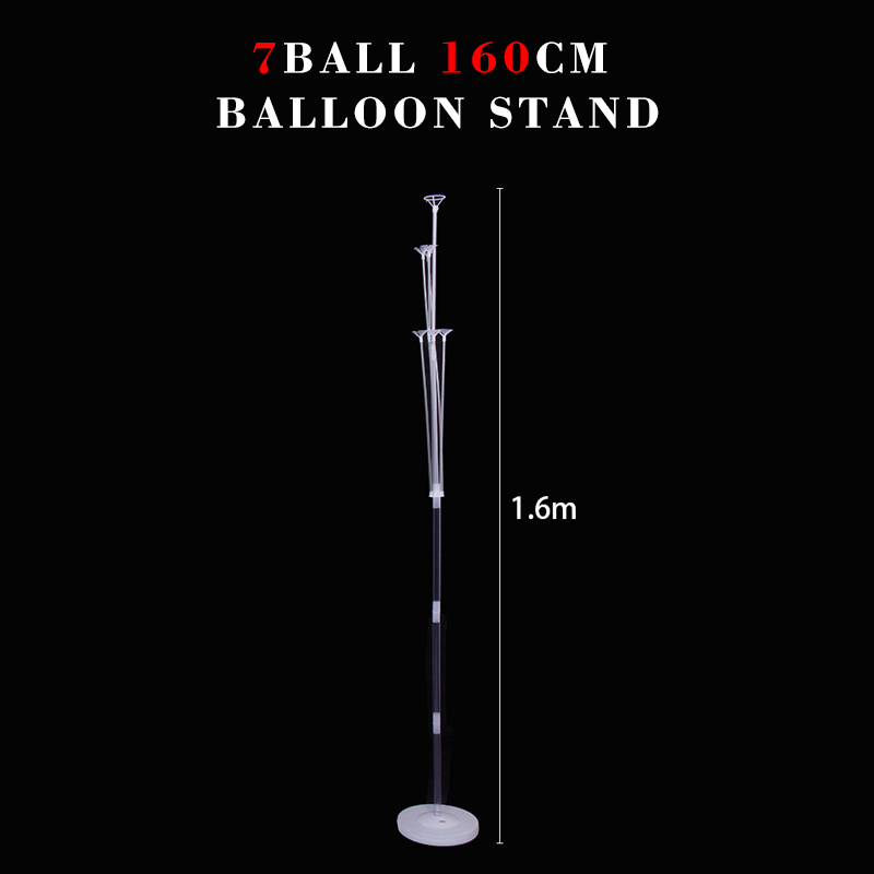 7 support de ballon 1.6M (base 166g) nouveau matériel