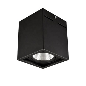 耐火LEDgu10ダウンライトスクエアアルファスクエアアジャスタブルLEDダウンライトボックス - Product Image 3