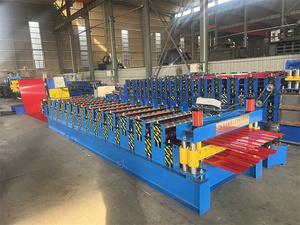 Tấm lợp Bảng điều khiển lạnh cuộn tạo thành máy Sri Lanka hình thang <span class=keywords><strong>hc35</strong></span> hồ sơ kim loại màu thép thép xây dựng cảm ứng - Product Image 6