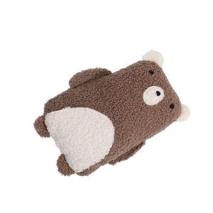 Hızlı teslimat stok yün ayı peluş oyuncak hayvan katı desen interaktif çiğneme köpek oyuncaklar - Product Image 2
