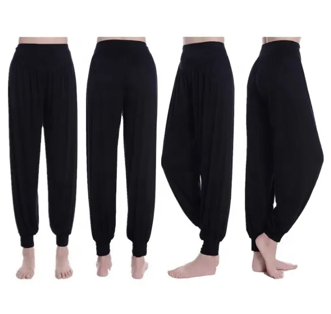 Bestdance Women Harem Loose Long Pants Yoga Dance Belly Dance Casual Boho Wide Trousers