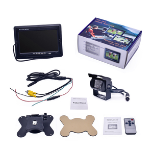 Monitor de cámara de respaldo de vehículo HD de 7 pulgadas vista trasera inversa color TFT LCD pantalla coche SUV Van camión Monitor pantalla - Product Image 4