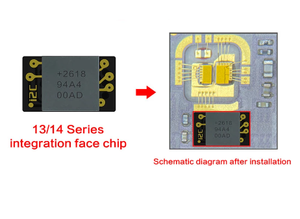 I2C FA02 FA03ドットマトリックスチップiPhone X ~ 14pm修理格子ICサポートI2CフェイスIDプログラマードットプロジェクター読み取り書き込み - Product Image 3