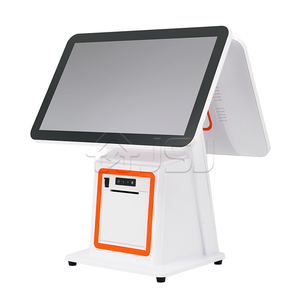 Impresora integrada de código QR Intel Core I5 Android, monitor todo en uno, caja registradora, máquina de sistemas de terminales Pos - Product Image 1