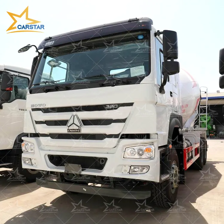 Используется 7.2cbm бетонный транспортный грузовик транзитные цементные грузовики Бетономешалка