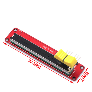 Slide <strong>Potentiometer</strong> 10K Linear Module Dual Output for <strong>Arduino</strong> AVR Electronic Block