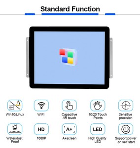 I3 I5 I7 I9オープンフレーム15インチ産業用TFT容量性LCDタッチスクリーンコンピューターモニターディスプレイ - Product Image 2