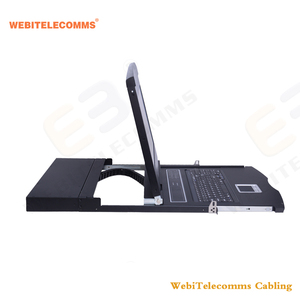Rack-Mounted 19'' <strong>4</strong>-<strong>Port</strong> CAT5 <strong>KVM</strong> <strong>Switch</strong> With LCD Monitor - Product Image 3