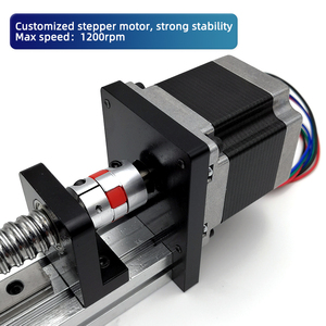 UMOT 50-1000mm carrera 40 Nema23 Módulo de guía de movimiento lineal actuador de riel tornillo de bola riel de guía lineal para impresora 3D máquina Cnc - Product Image 4