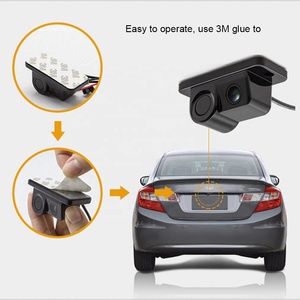 2in1 <strong>LCD</strong> <strong>Display</strong> Car <strong>Reverse</strong> Backup Radar Sound Alert Video Parking <strong>Sensor</strong> Camera with Night Vision Auto Rear View Camera - Product Image 4