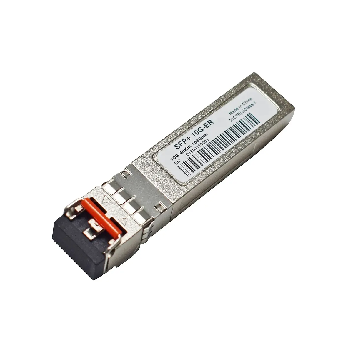 Émetteur-récepteur en aluminium SFP 10G ER, prix 1510nm 40km