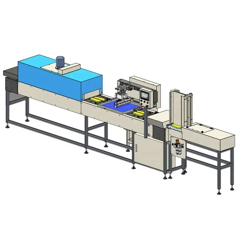 Automatic paper bag printer with dryer/ logo flexo printing machine /Single color non woven plastic bag printer printing machine