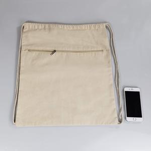 Leopard <strong>Pattern</strong> Cotton Drawstring <strong>Bag</strong> with Logo Print <strong>String</strong> Cloth Canvas for Packaging - Product Image 2