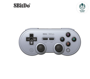 2024 8Bitdo SN30 Pro GamePad Spielcontroller für Android IOS MacOS PC und Switch kabelloser BT Joystick grau - Product Image 2