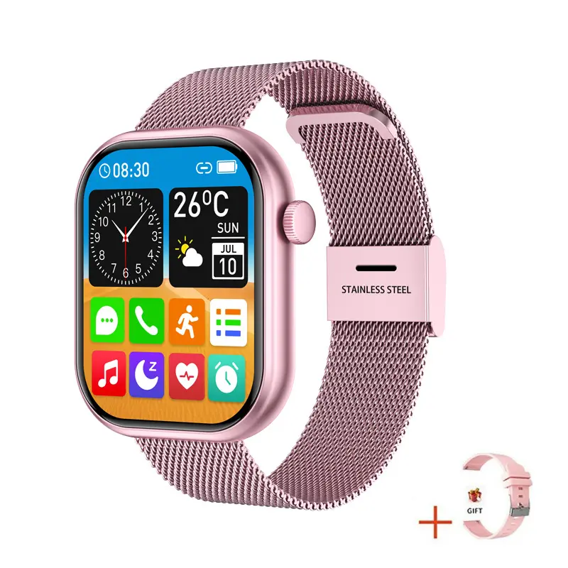 G20 Smart Watch Voor Vrouwen Full Touchscreen Call Waterdichte Sport Fitness Tracker Lady Horloges Smartwatch Heren