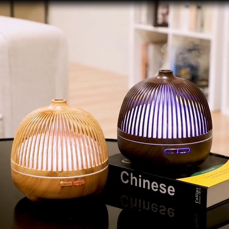 Diffuseur d'aromathérapie en cage à oiseaux de 550 ml