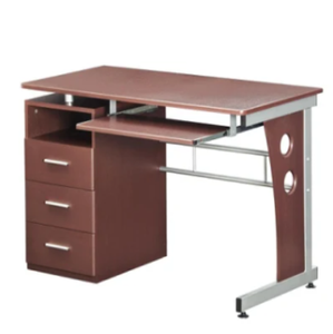 Scrivania classica in metallo ufficio Computer da tavolo scrivania moderna in acciaio semplice doppio tavolo scrivania - Product Image 3