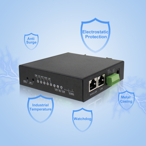 Servidor de dispositivo serie montado en la pared de riel Din módulo de comunicación Modbus Rs485 a TCP IP UDP HTTP IOT Gateway 4G enrutador Industrial - Product Image 2