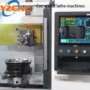 WRC28VM WRC32VM חיתוך יהלום PLC בקרת מסך מגע מחרטת גלגל סגסוגת מחרטת גלגל <span class=keywords><strong>CNC</strong></span> אנכית מנטה TY30S