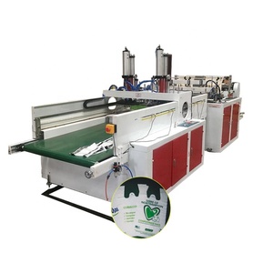 Hot Sale High Speed HDPE LDPE LLDPE Plastic Tshirt Shopping Bag Making Machine - Product Image 1