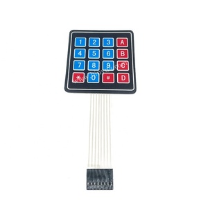 16键按钮4x4矩阵键盘薄膜键盘开关4x4阵列矩阵键盘DIY - Product Image 4
