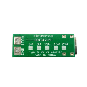 Type-CUSBメス入力DCDCブーストステップアップコンバーター5Vから6V 9V 12V 15V24V電源モジュールDDTC12UA - Product Image 2