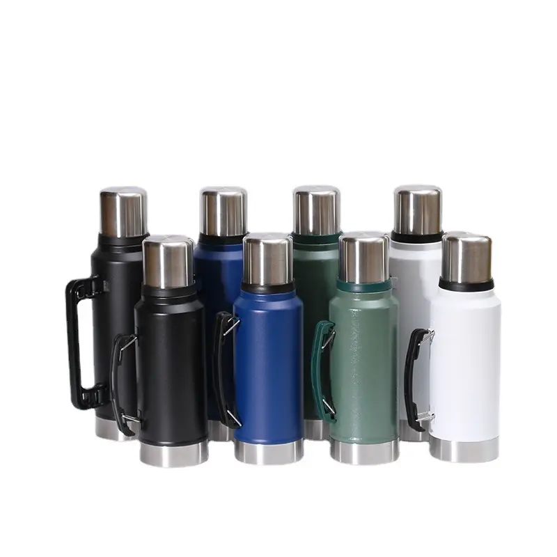 GZYSL Factory custom original thermos stainless steel vacuum bottle tea flask Coffee Thermos Outdoor Large Capacity