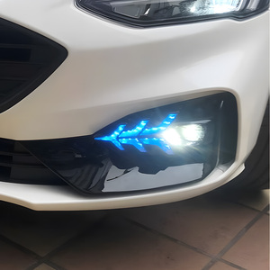 อุปกรณ์เสริมรถยนต์สำหรับ Ford Focus 2018-2020, กันชนหน้าอัปเกรดไฟ LED เวลากลางวันพร้อมปลั๊กแอนด์เพลย์ - Product Image 4