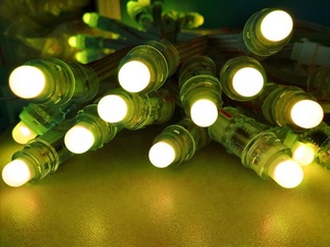 9mm 12V WS2811 IP68 impermeabile RGB Pixel modulo luce LED Full Color automatico indirizzamento digitale LED luce Pixel - Product Image 5