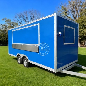 ZZKNOWN Camion de nourriture Pasta Chariot de dessert mobile Concession alimentaire Remorque Magasin de camion mobile Camion de bonbons Chariots de nourriture à vendre - Product Image 1