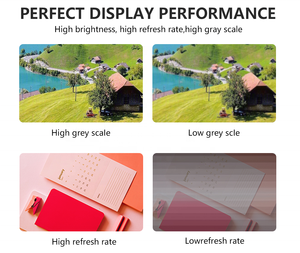 3m X 2m anahtar teslimi komple sistem P2.6 Led ekran 500mm x 1000mm Led Panel zemin iç mekan Led ekranı - Product Image 6